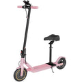 Folding Electric Scooter with Seat, 350W Motor, 8.5" Tire, 19MPH, 21Mile Range A422