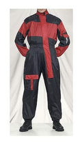 Black/Red XL Motorcycle Rain Suit Z50801