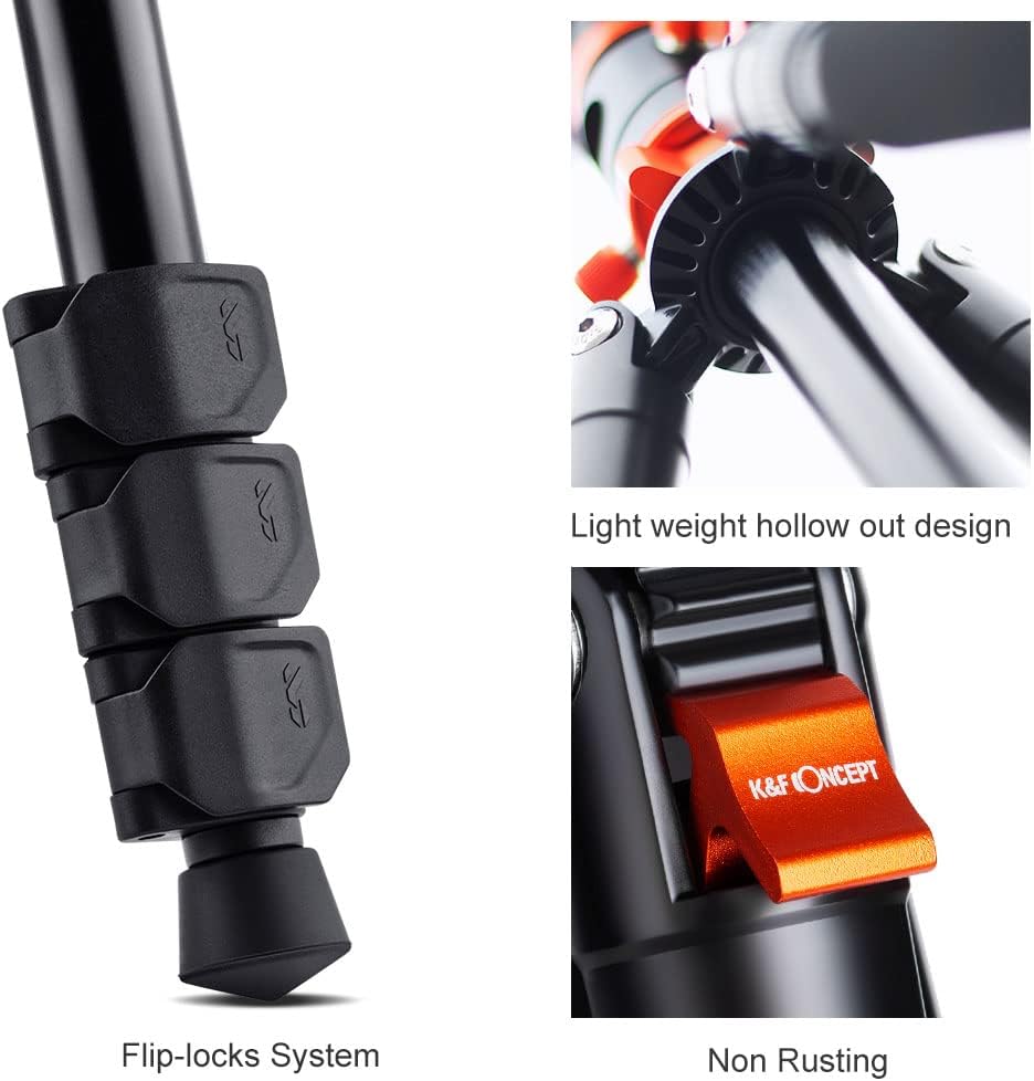 62 inch Aluminum DSLR Camera Tripod with Ball Head T146