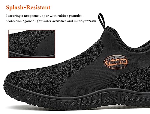 Lightweight Slip-on Neoprene Rubber Rain Boots G590559