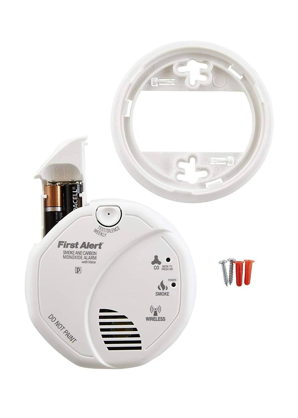 Wireless Interconnected Photoelectric Smoke and Carbon Monoxide Combo D827542