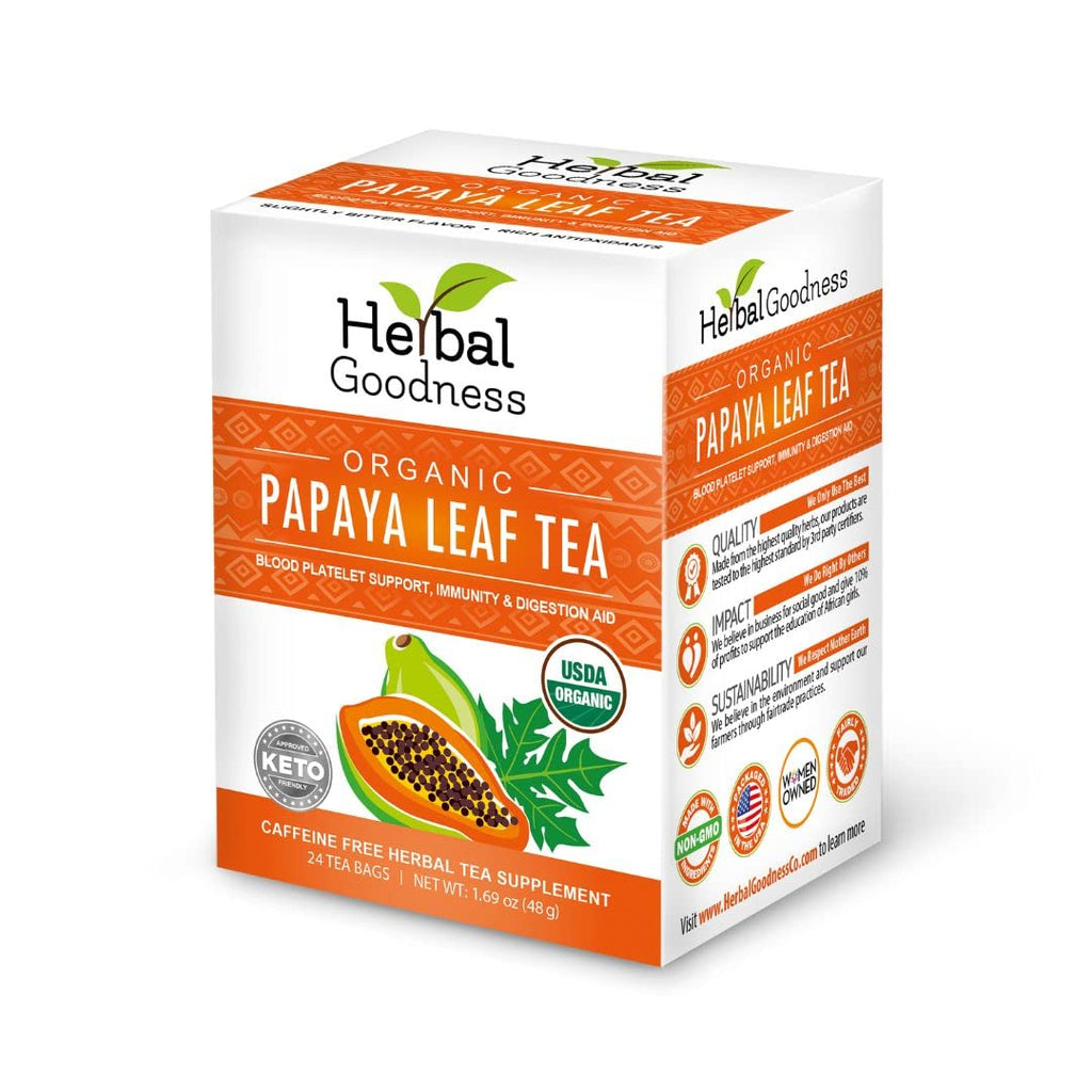 Organic Papaya Leaf Extract Tea 24bags H9941