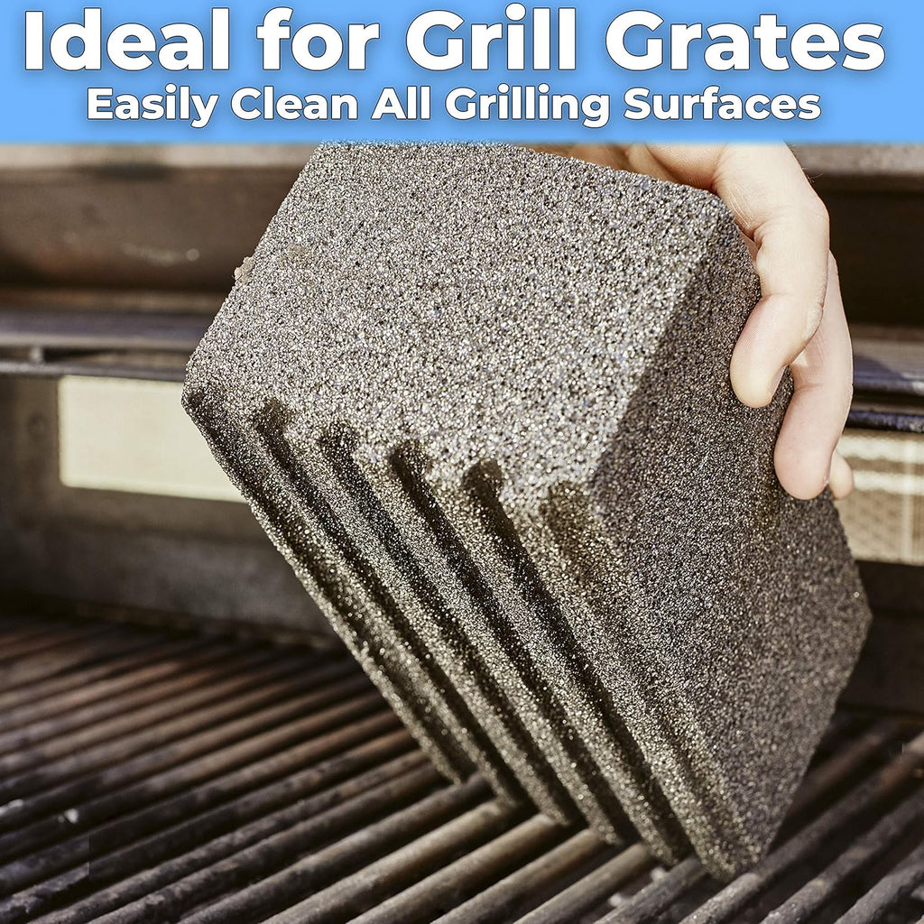 Non Scratch Pumice Stone Grill Cleaning Brick 4 Pack X546920