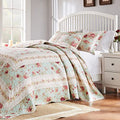 Blue 100% Cotton Bedspread Set, 3-Piece King R4645