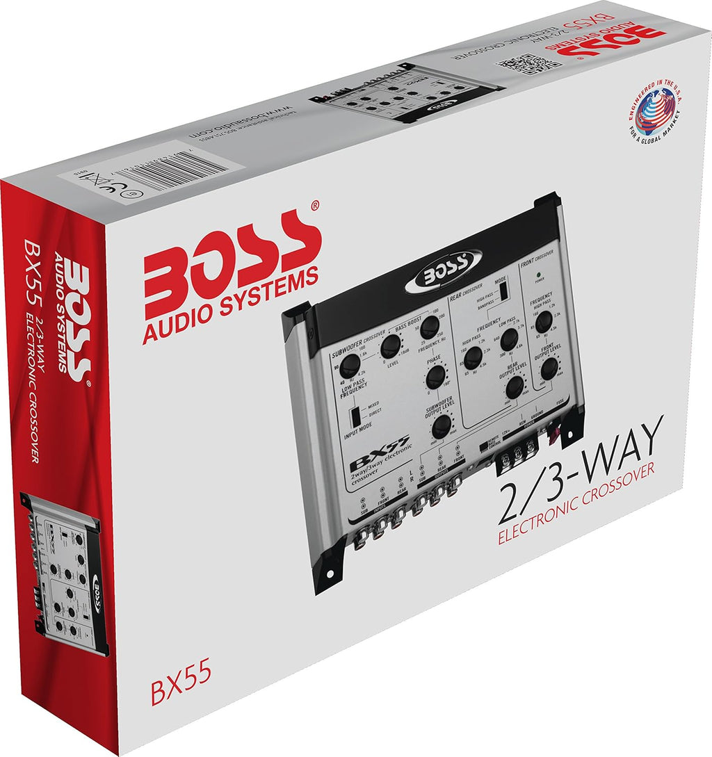 2 3 Way Car Electronic Crossover with Remote Subwoofer Control S3847