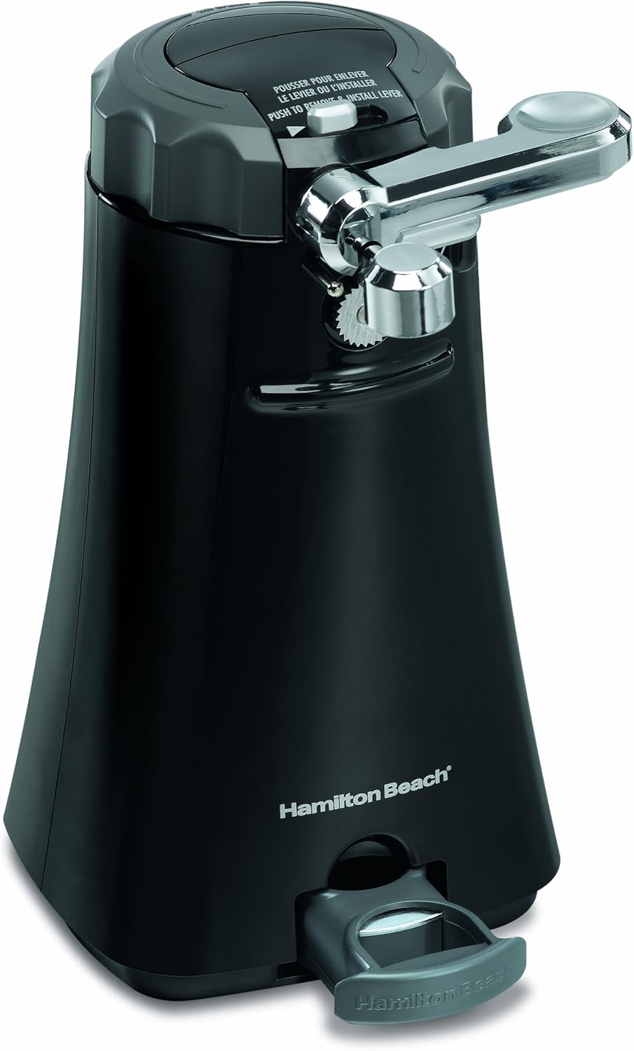 Black Electric Can Opener with Multi-Tool and Jar Lid Remover A961