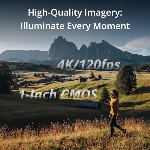 DJI Osmo Pocket 3 Capture More Combo, Vlogging Camera with 1'' CMOS & 4K/120fps Video, 3-Axis Stabilization, Fast Focusing, Face/Object Tracking, 2" Rotatable Touchscreen M714643