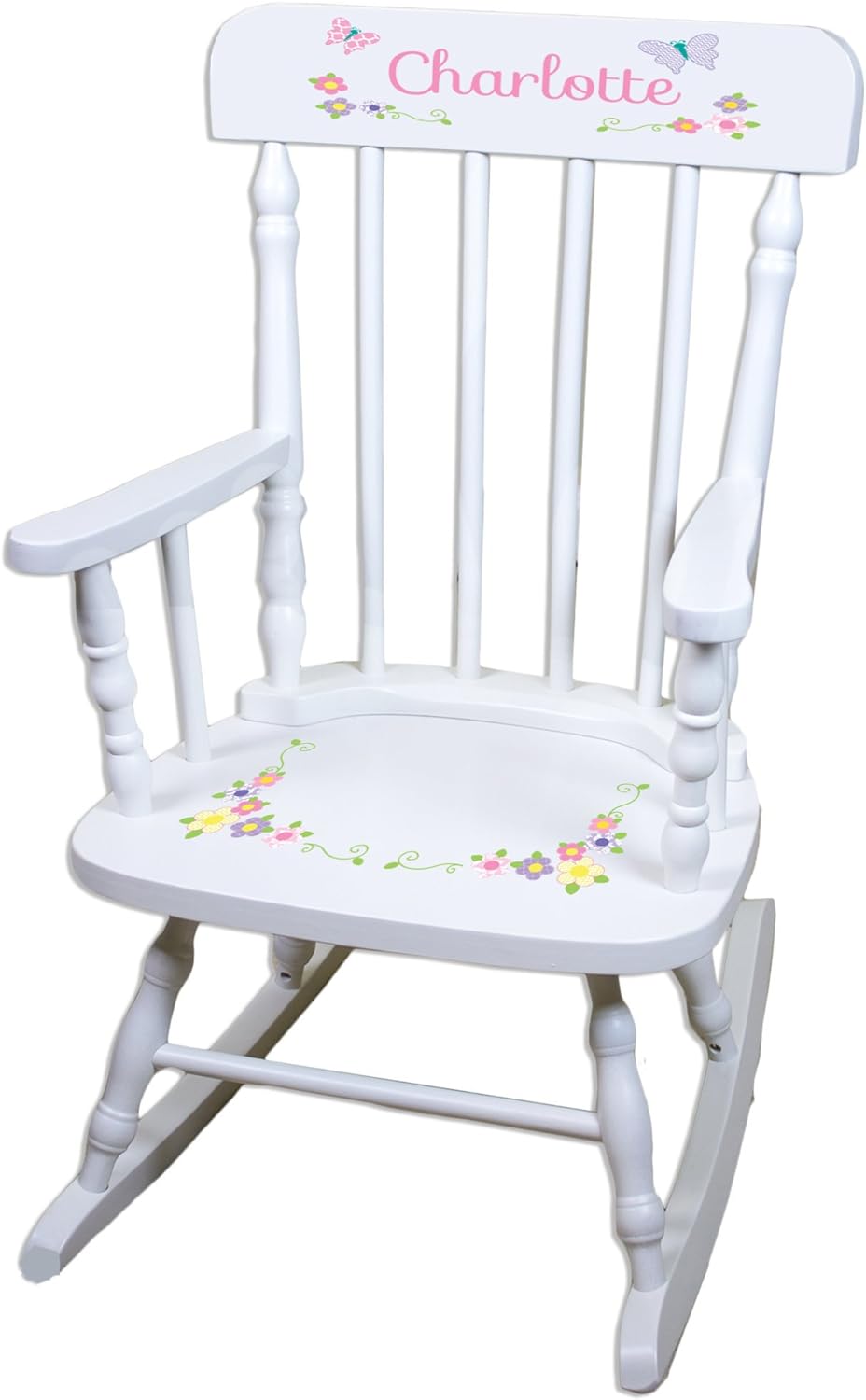 White Childrens Rocking Chair H474563