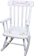 White Childrens Rocking Chair H474563