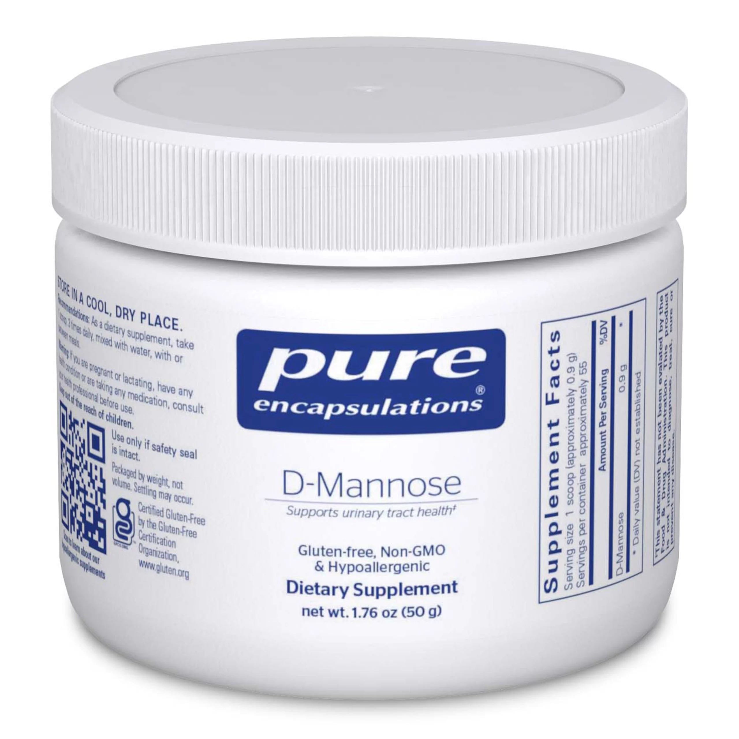 d-Mannose Powder Supplement, 1.76 Ounces T138312
