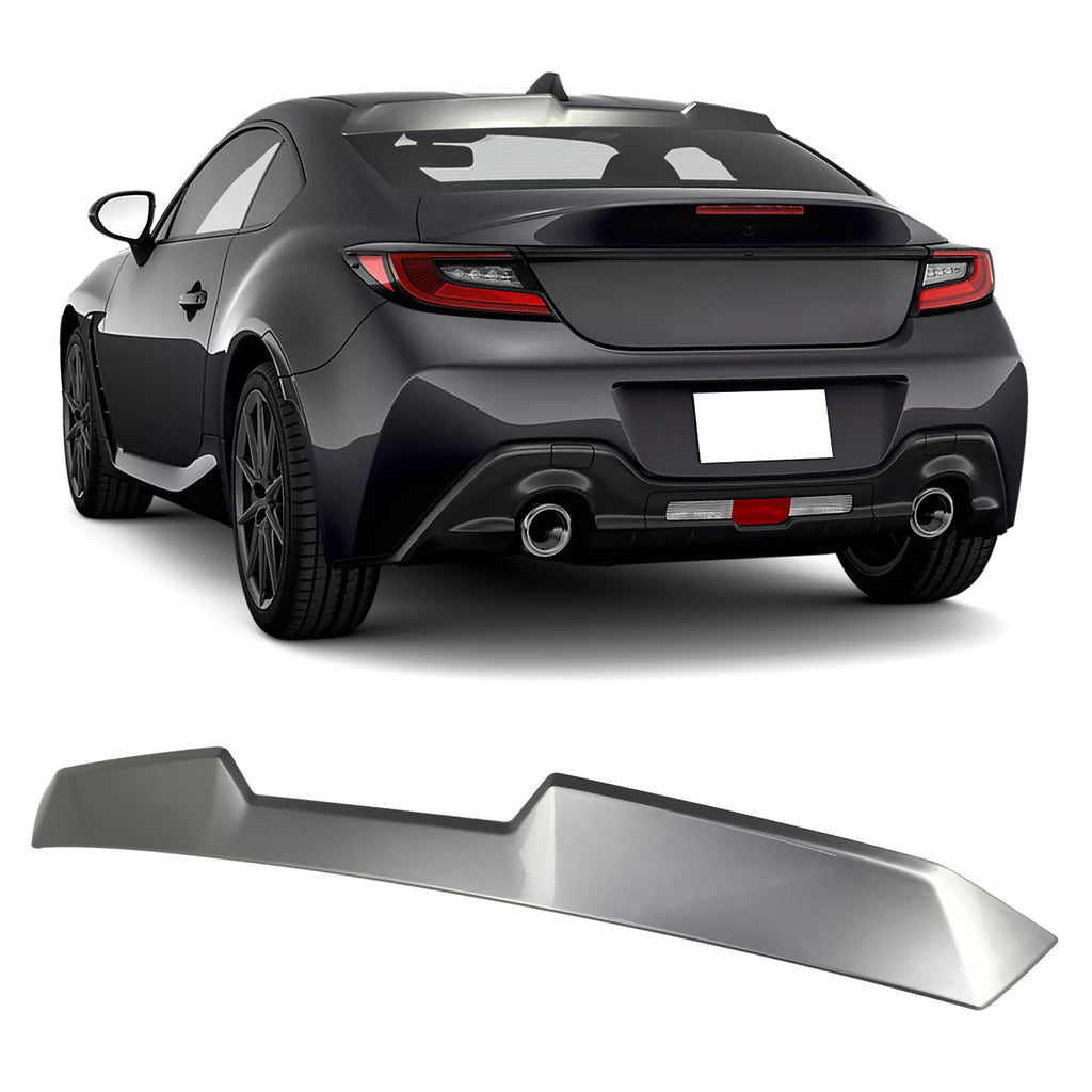 Painted Magnetite Gray ABS Plastic Rear Window Visor Spoiler Wing B991683