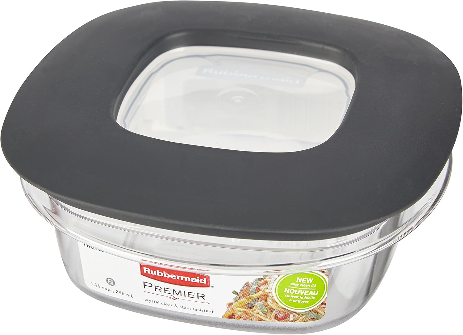 1.25 Cup Gray Food Storage Containers R189333