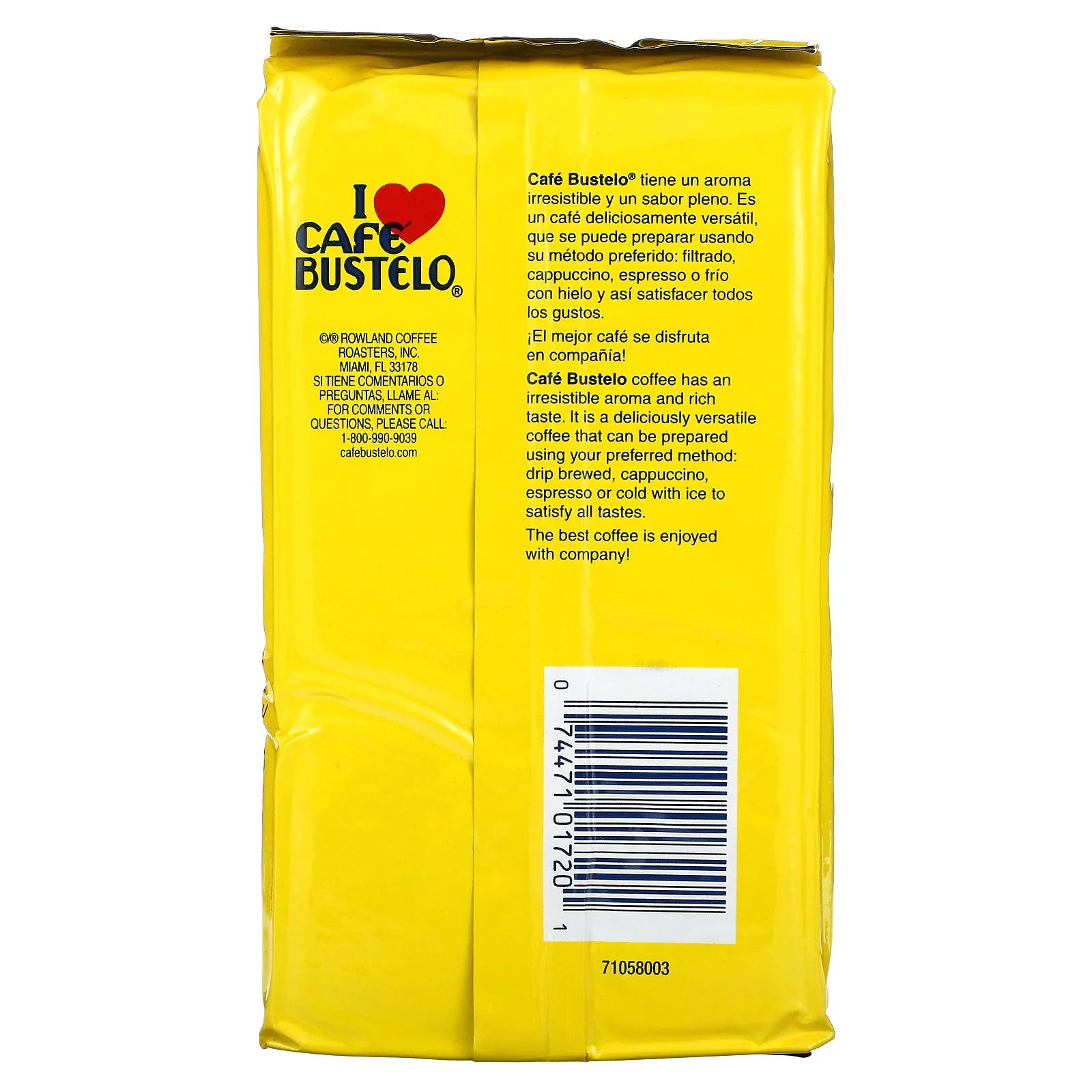 10 oz Pack of 4 Espresso Ground Coffee B494