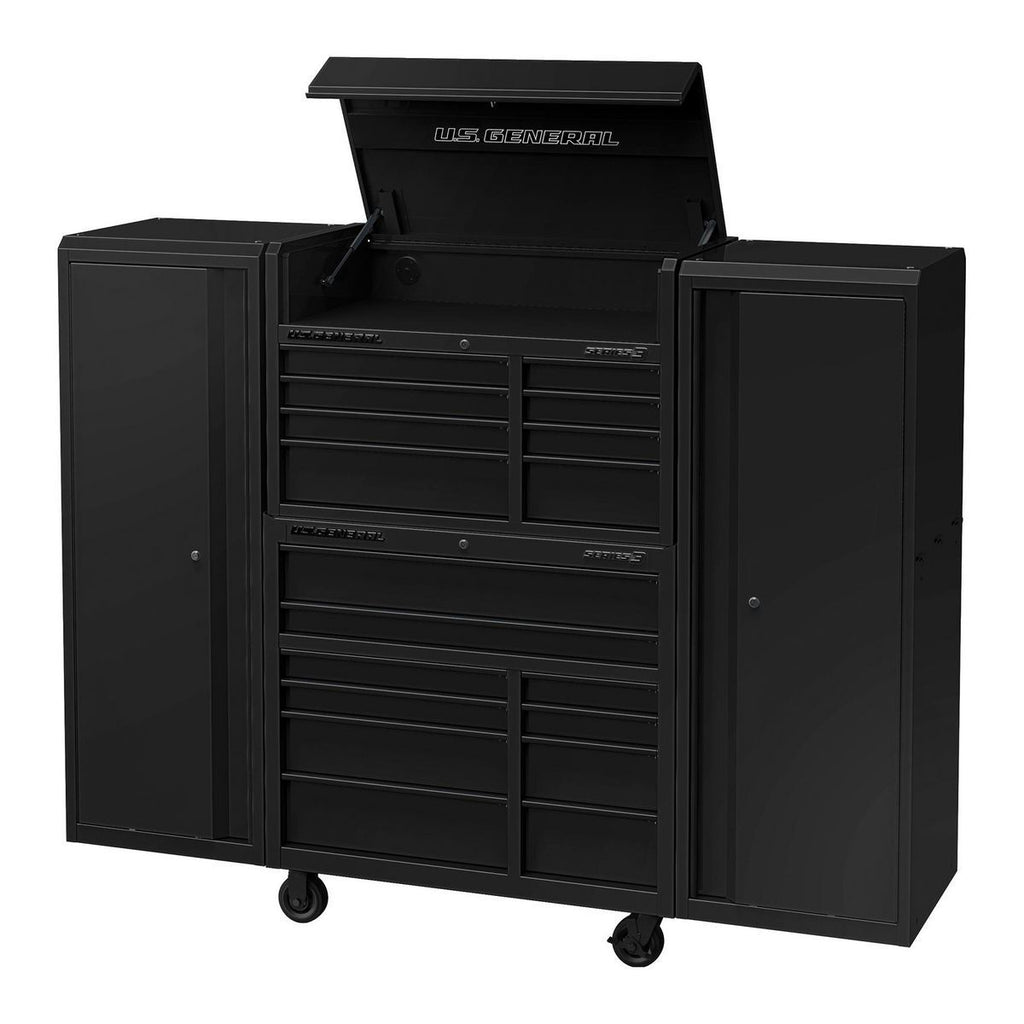 42 in. x 22 in. Black Top Chest U83672