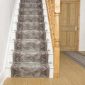Gray Stair Carpet Runner 16 foot C851