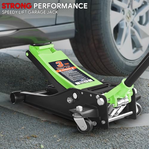 3 Ton Low Profile Steel Hydraulic Floor Jack Z571
