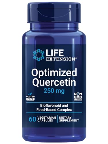 250 mg Quercetin with Vitamin C and Camu-Camu Extract, 60 Vegetarian Capsules C3039