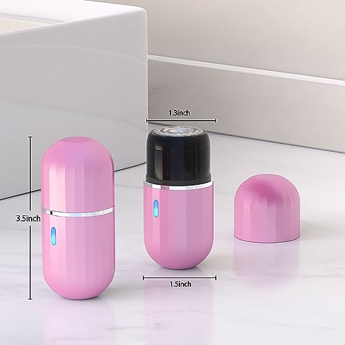 Rechargeable Waterproof Electric Razor for Women (Pink) L79511