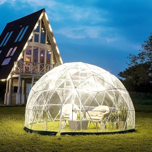 12FT Clear Bubble Tent Outdoor Weather Proof Pod Camping Patio Tent X13558