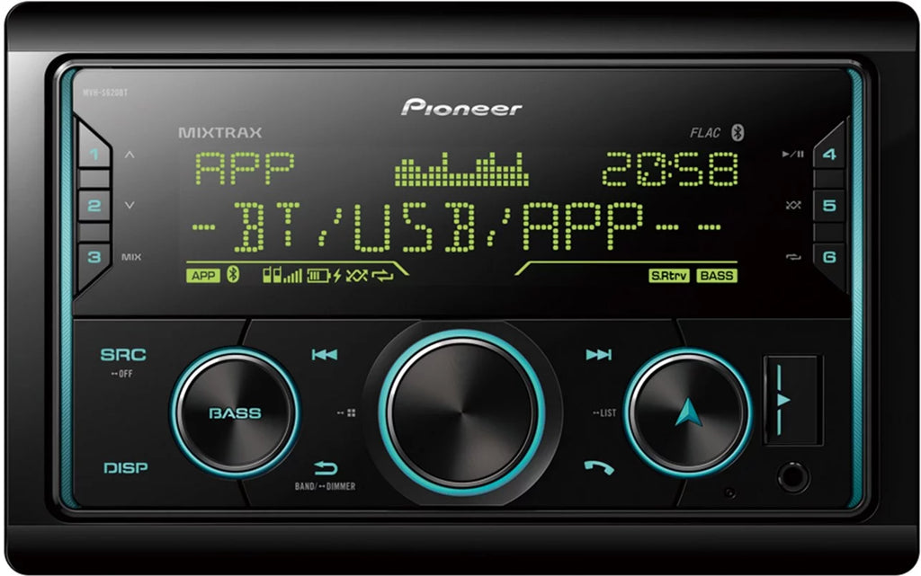 Double-DIN Digital Media Receiver with Bluetooth R846459