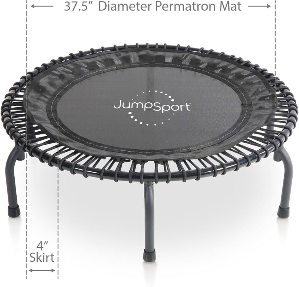 Black 44 Inch Mini Exercise Trampoline I6173