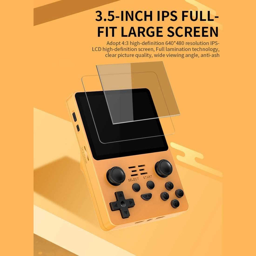 Handheld Retro Game Console (Blue, 64GB) Z29655