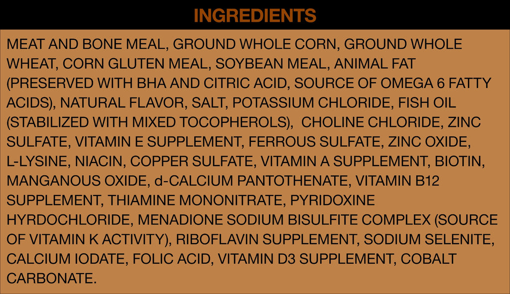 50 lb Dry Dog Food G757