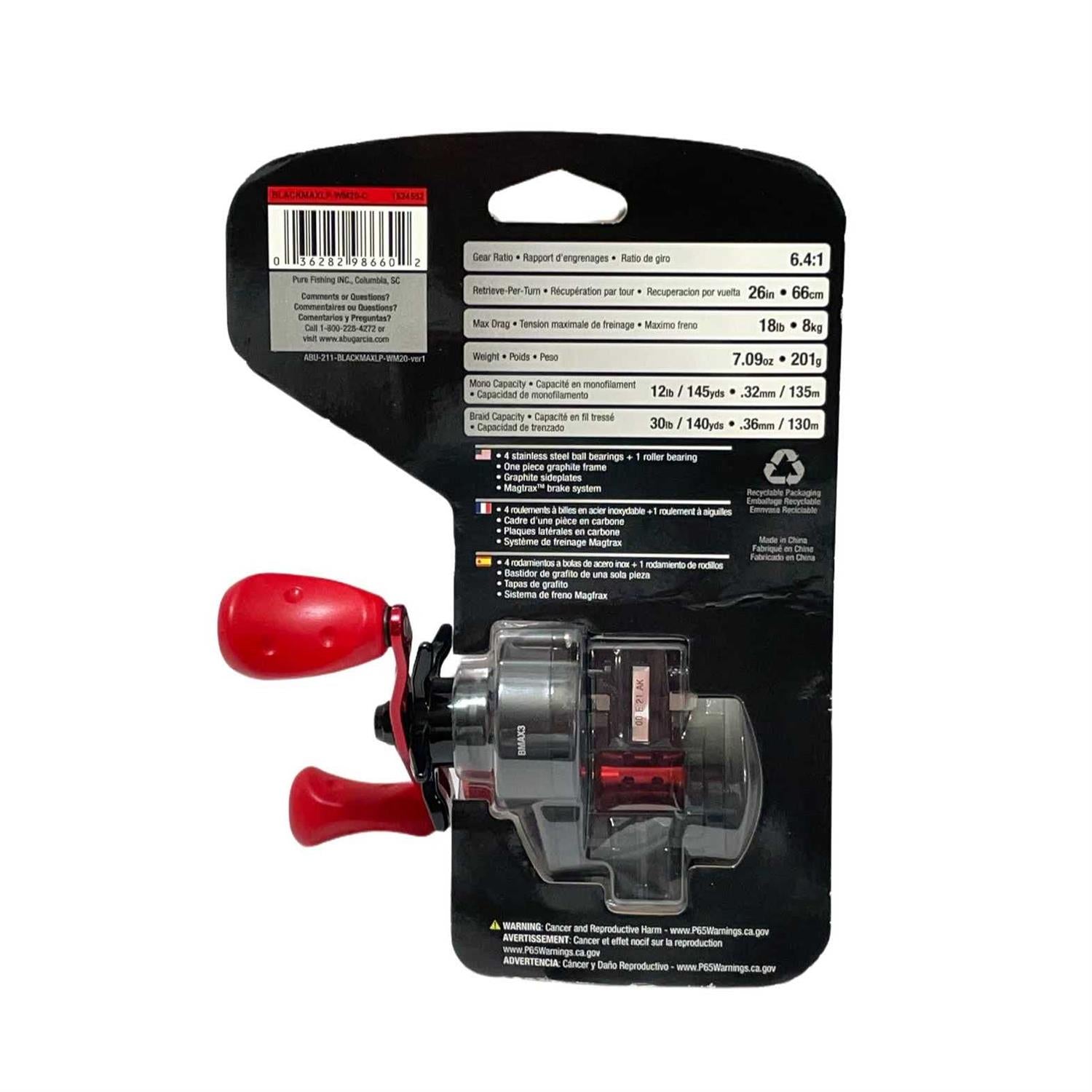 Black Max Reel V506045