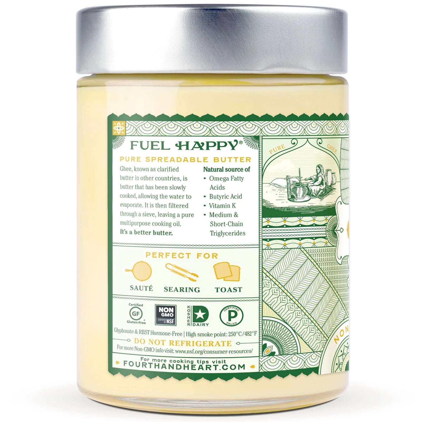 Grass Fed Clarified Butter, 16 oz Z3955