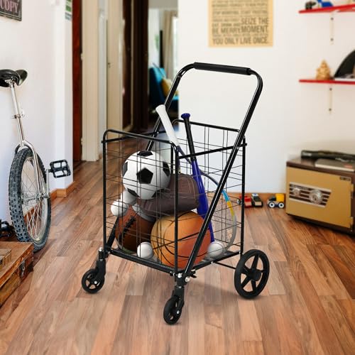Folding Shopping Cart with Wheels X662