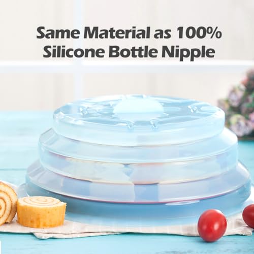 Silicone Microwave Plate Cover with Steam Vents BPA Free 1Pack R62057
