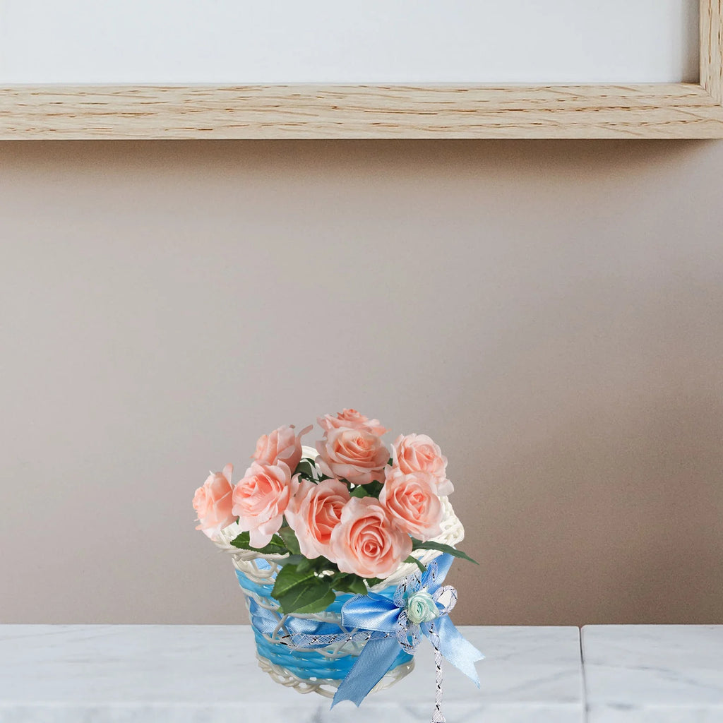 4 Pcs Rattan Flower Basket O33770