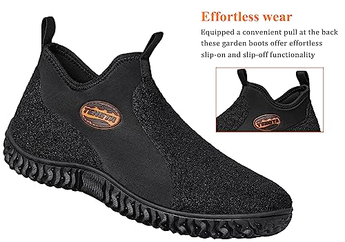 Lightweight Slip-on Neoprene Rubber Rain Boots G590559