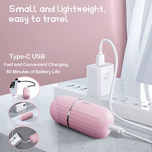 Rechargeable Waterproof Electric Razor for Women (Pink) L79511