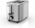 2-Slice Toaster with 7 Toast Shade Settings, Extra-Wide Slots, Stainless Steel D388863