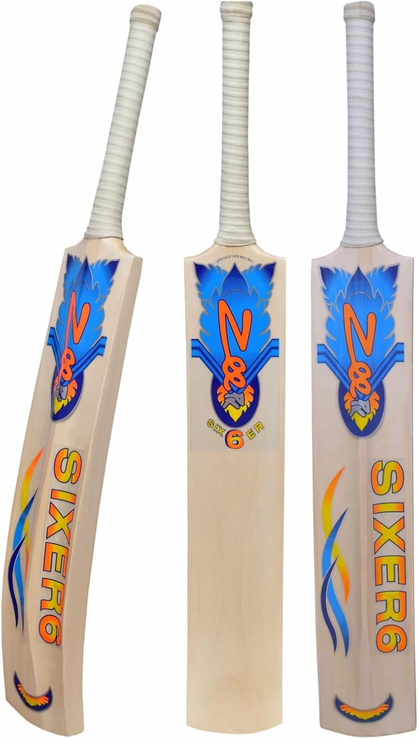 Full Size 4.5" Wide 35" Adult Full Cane Long Handle Kashmir Willow Cricket Bat C4690
