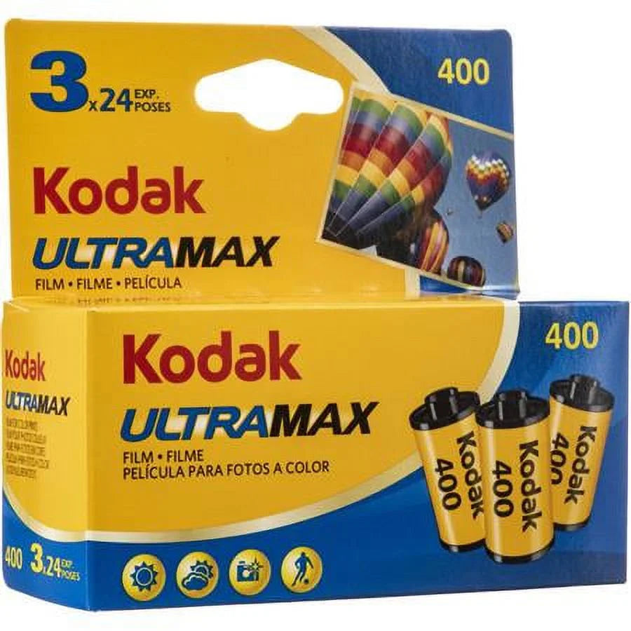 3-Pack 35mm 24 Exposures ISO 400 Film Y151485
