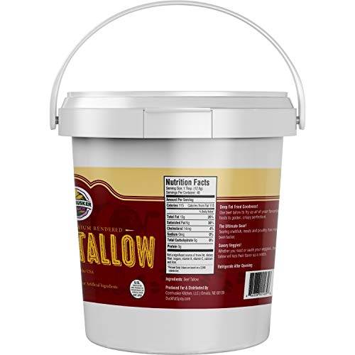 Grass fed Beef Tallow (1.5 Pound Tubs) W813916