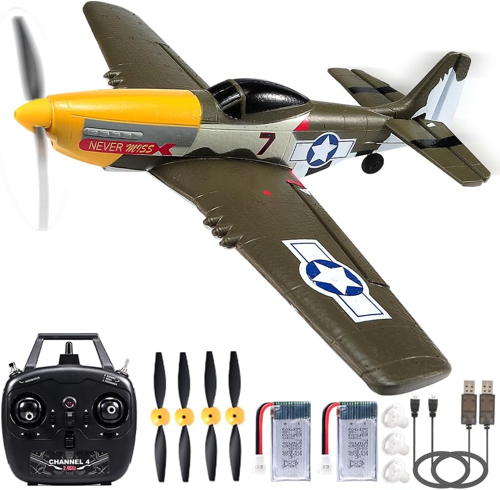 4 Channel Remote Control Airplane with Aileron J605