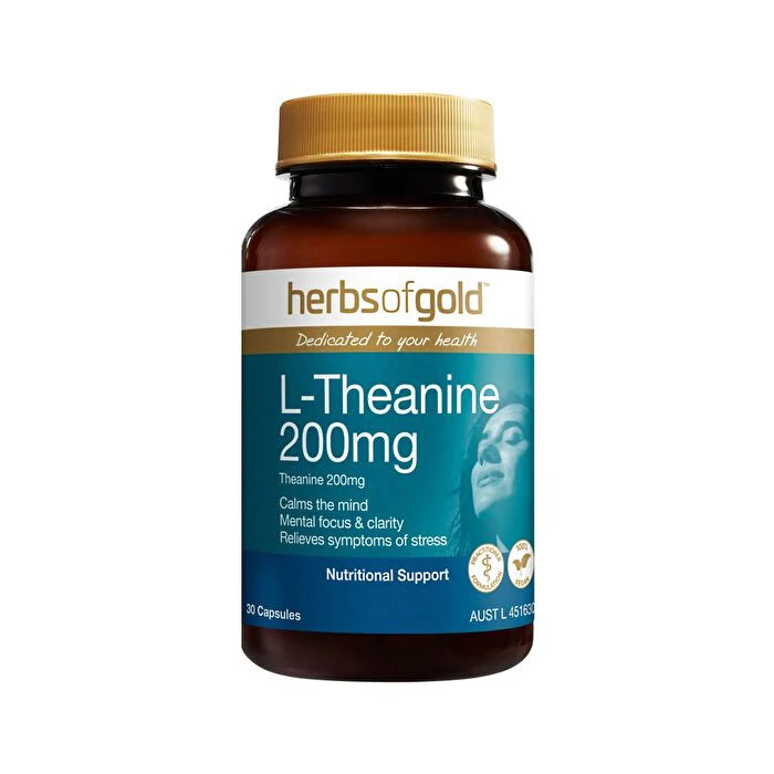 L-Theanine 200mg 30 Capsules D299
