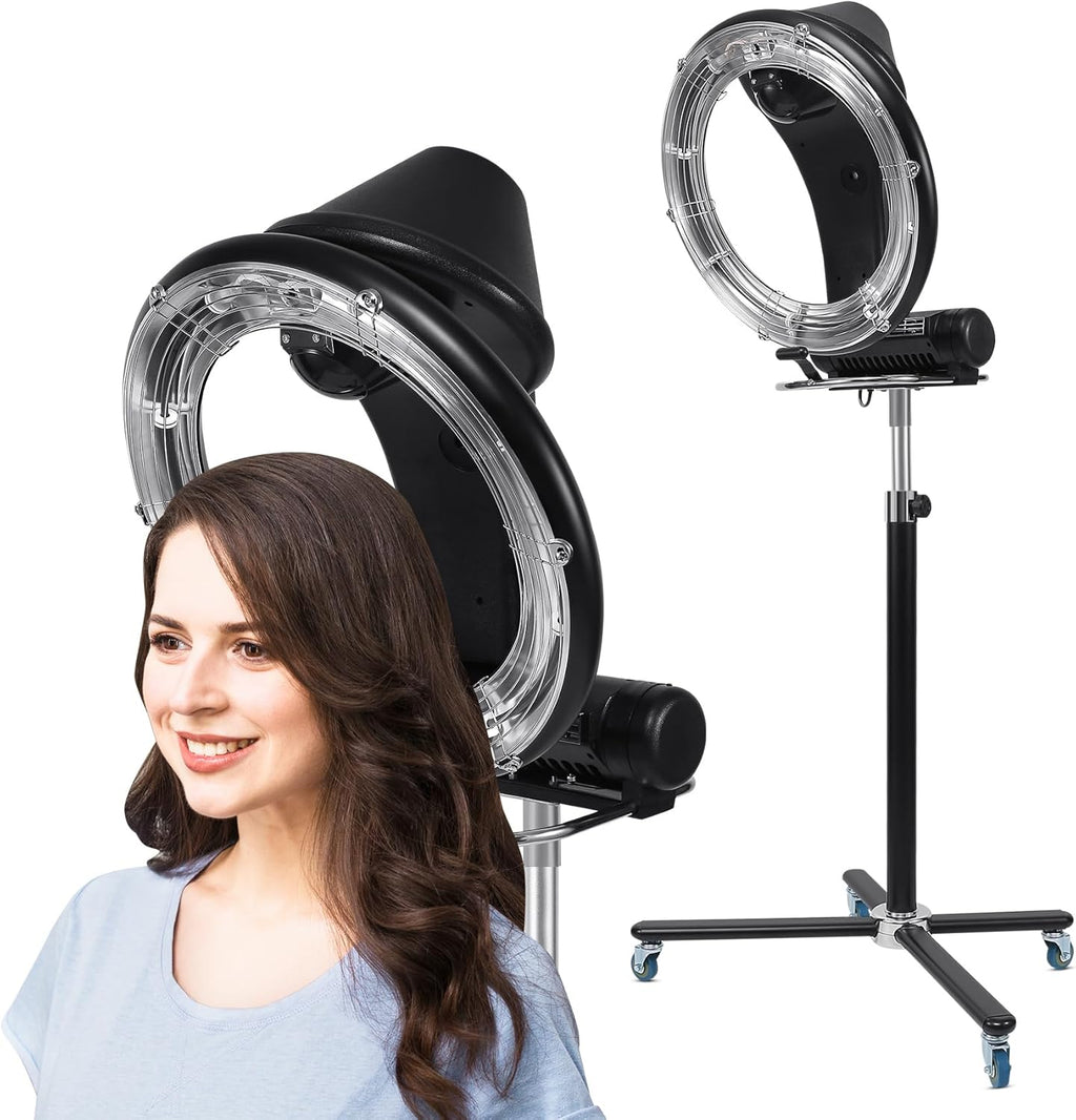 110V 950W Timer Adjustable Height 134-173cm Hair Dryer Q434