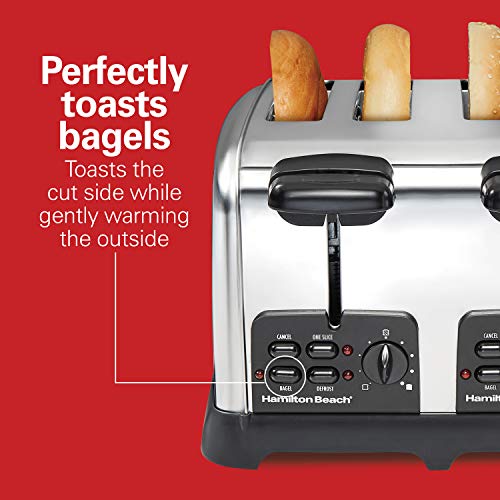 4 Slice Retro Toaster with Wide Slots C786852