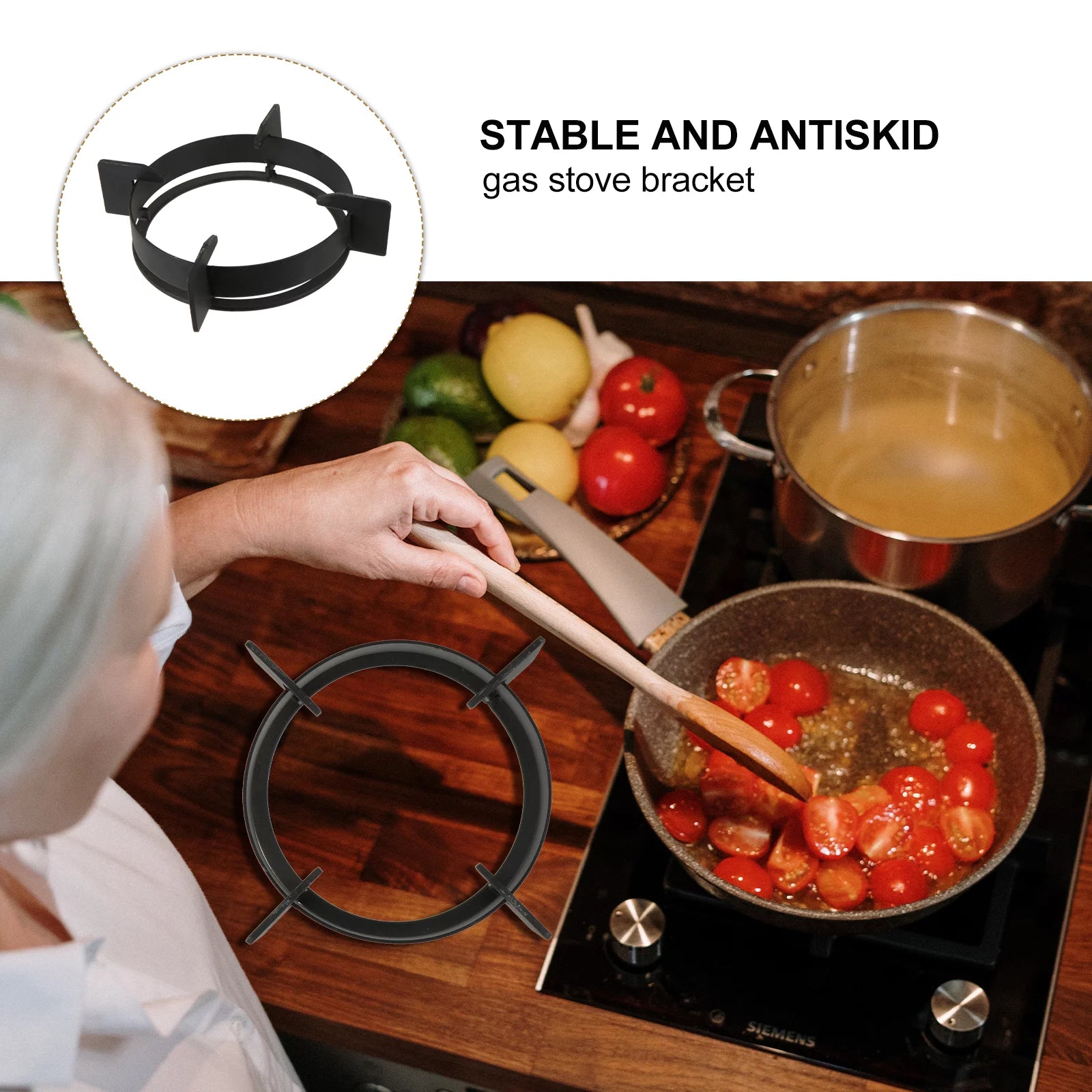 Gas Wok Rack Ring Burner Stand Pan Holder E632