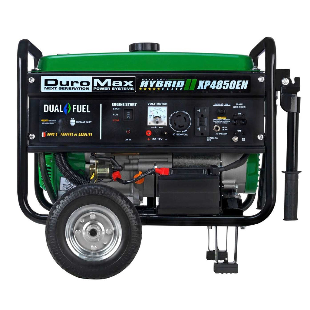 Dual Fuel 4850 Watt Electric Start Portable Generator Y95958