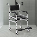 Shower Chair with Wheels, Height Adjustable T1573