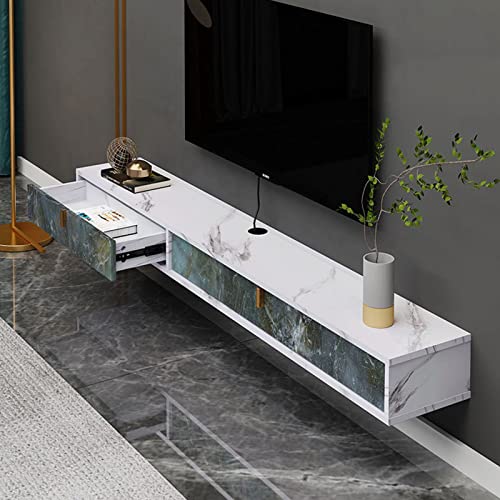 Floating TV Stand Wall Mounted Media Console A66640