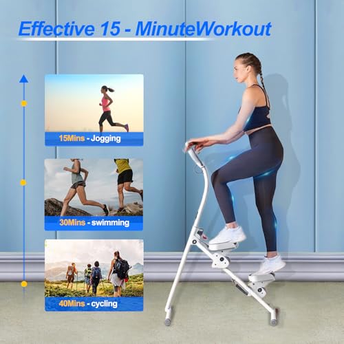 Foldable Vertical Climber with Adjustable Handles H2516