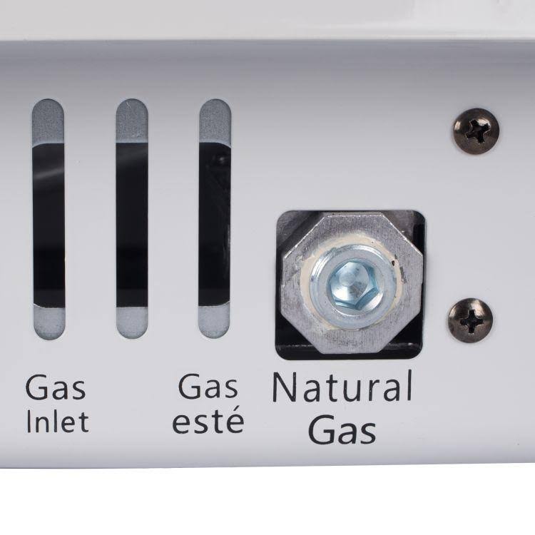 10,000 BTU Blue Flame Natural Gas Thermostatic Wall Heater A547