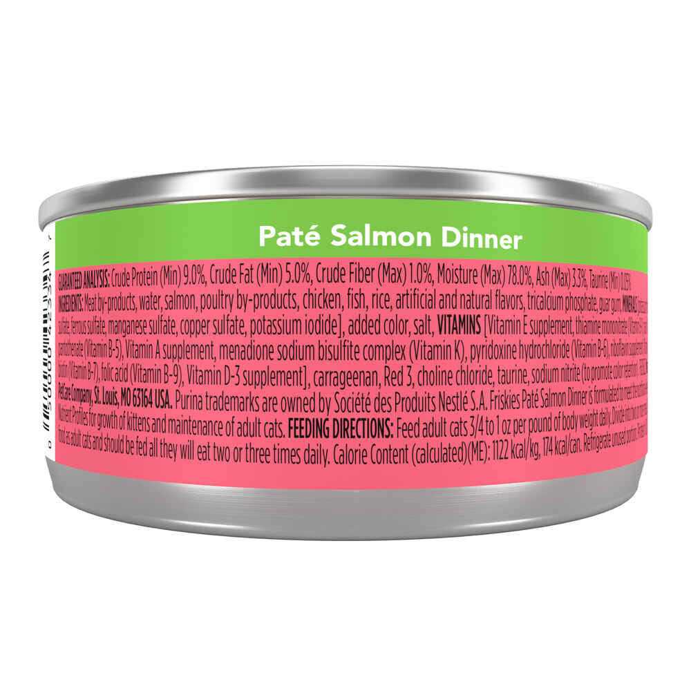 Friskies Pate Wet Salmon Dinner Cat Food E252198