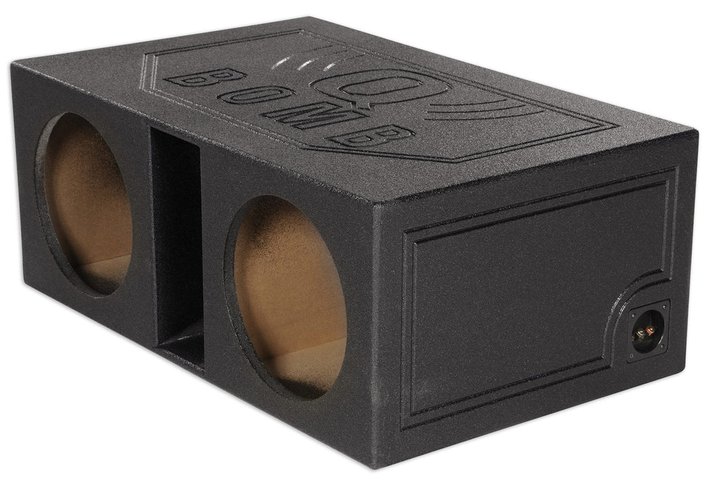 Dual 12" 2.25 cu. ft. Vented Subwoofer Sub Box Enclosure F70567